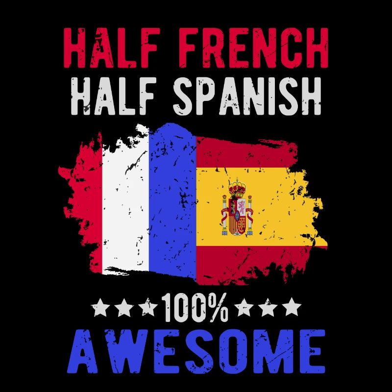 Moitié Français moitié espagnol