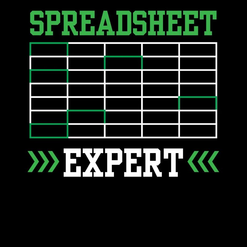 Spreadsheet Experte Buchhalter Arbeit Tabelle