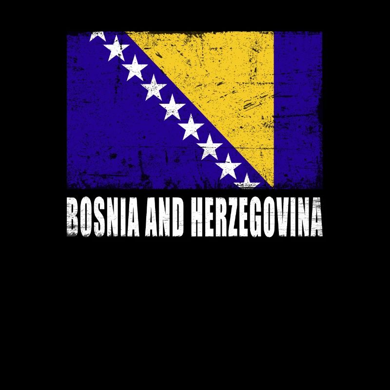 Drapeau de bosnie-Herzégovine