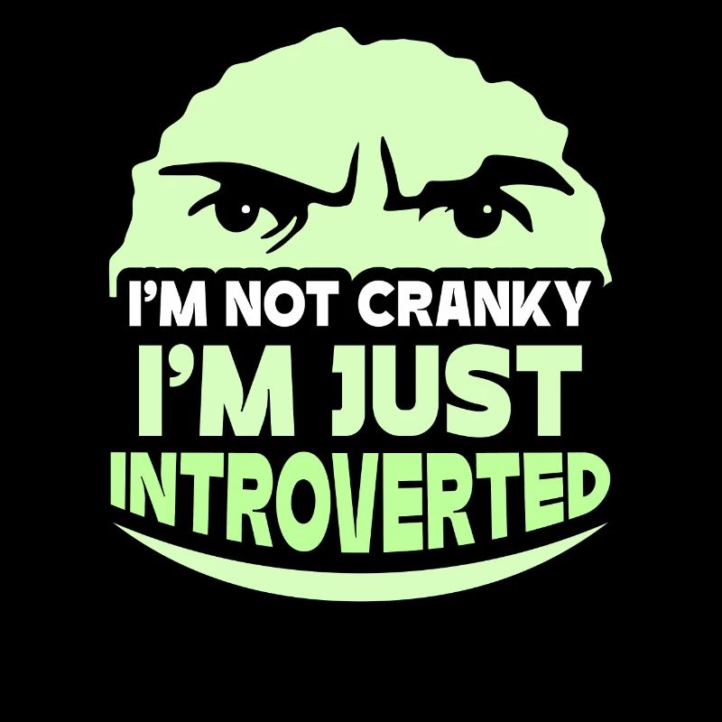I Am Not Grumpy I Am Only Introverted