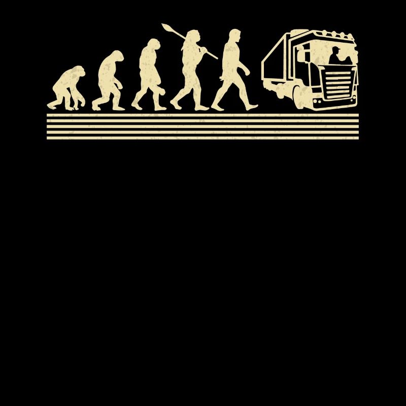 Lkw-fahrer-evolution