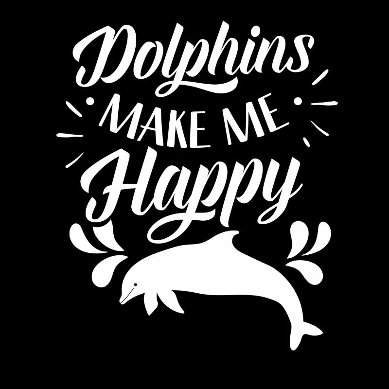 Delfine Machen Mich Glücklich Delfin Delphin