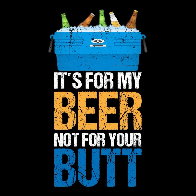 Bier Camping Spruch
