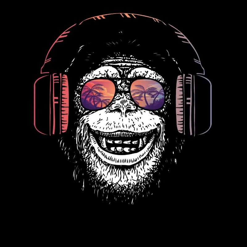 Affe Dj Kopfhörer
