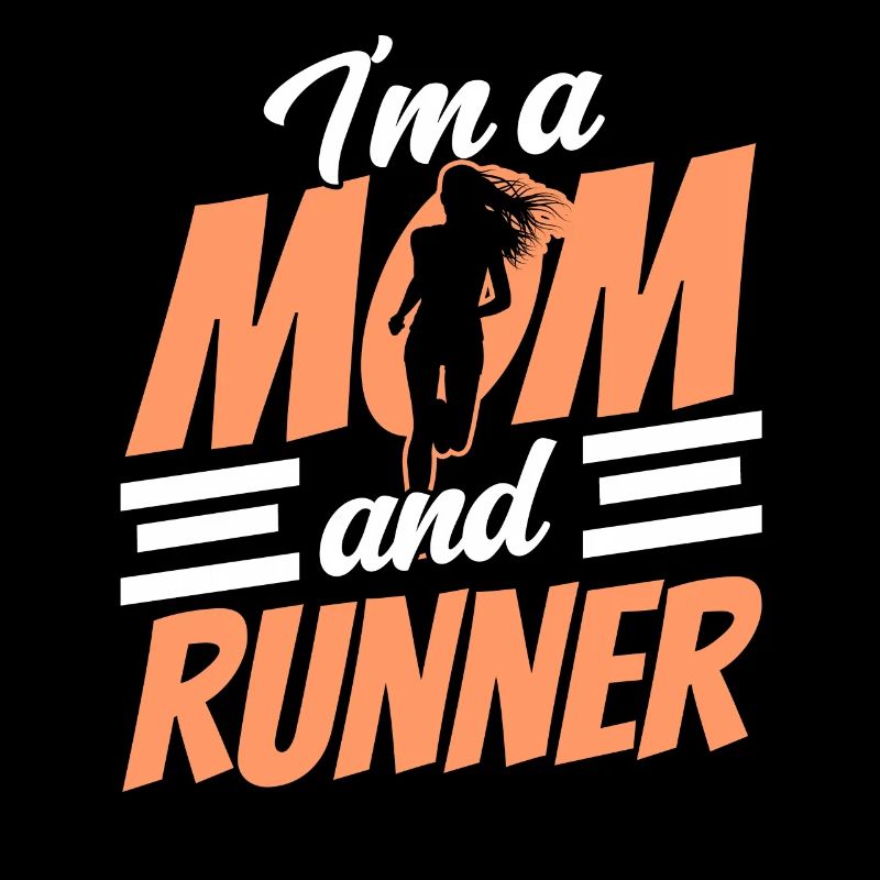 Ich Bin Eine Mutter Und Eine Läuferin Laufen