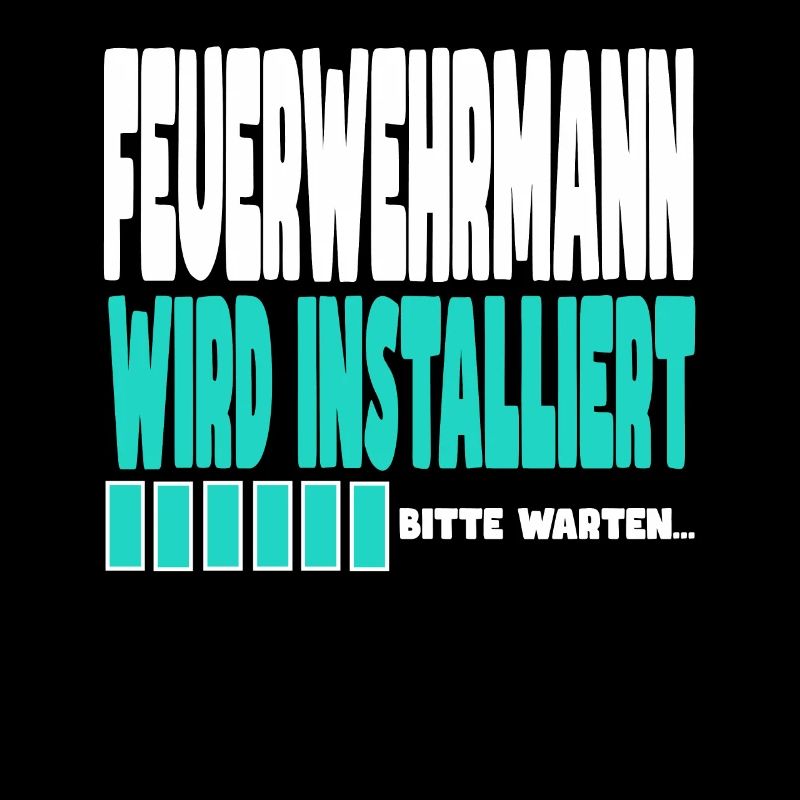 Feuerwehrmann wird installiert