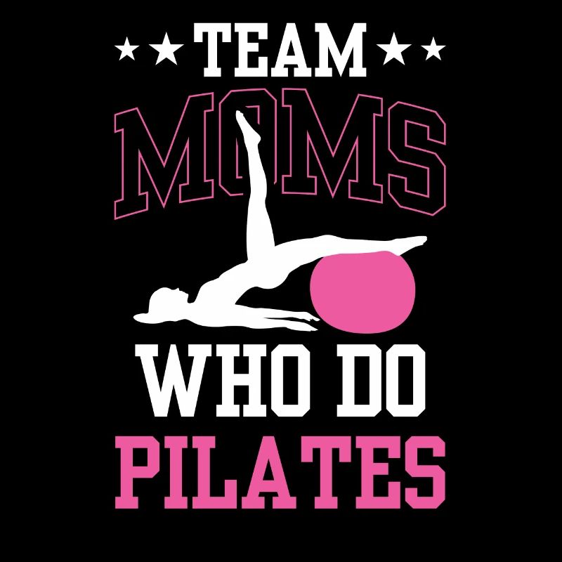 Team Mütter Die Pilates Machen Mama Mutter Mami