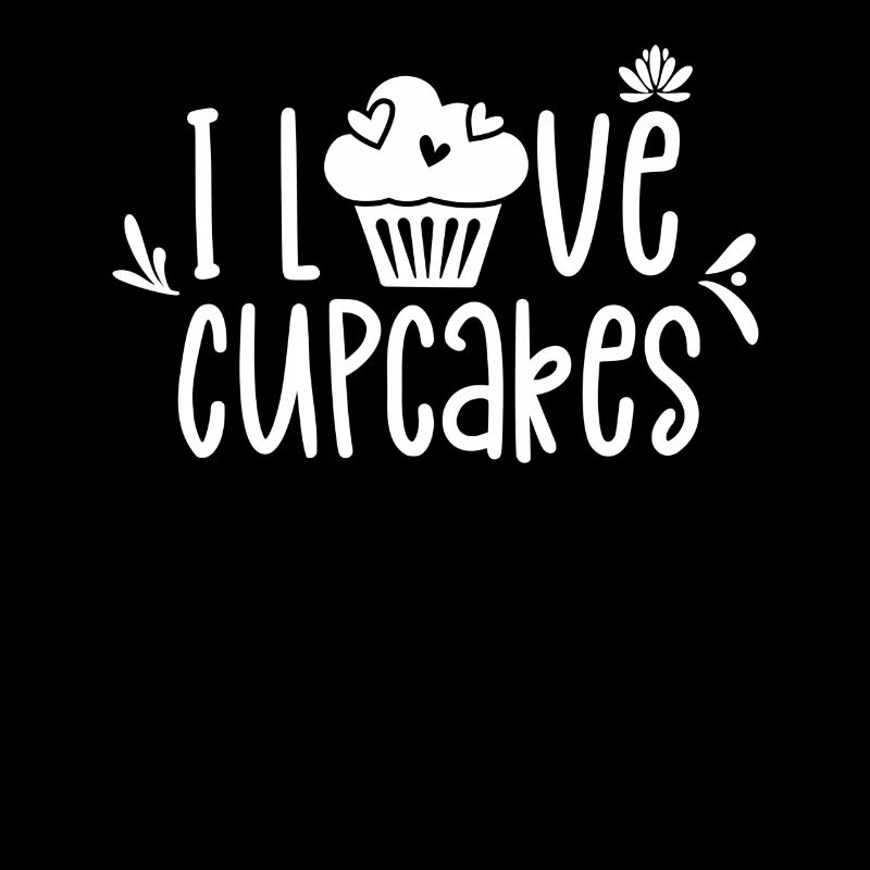 Ich Liebe Cupcakes Liebhaber Cupcake Essen Süß