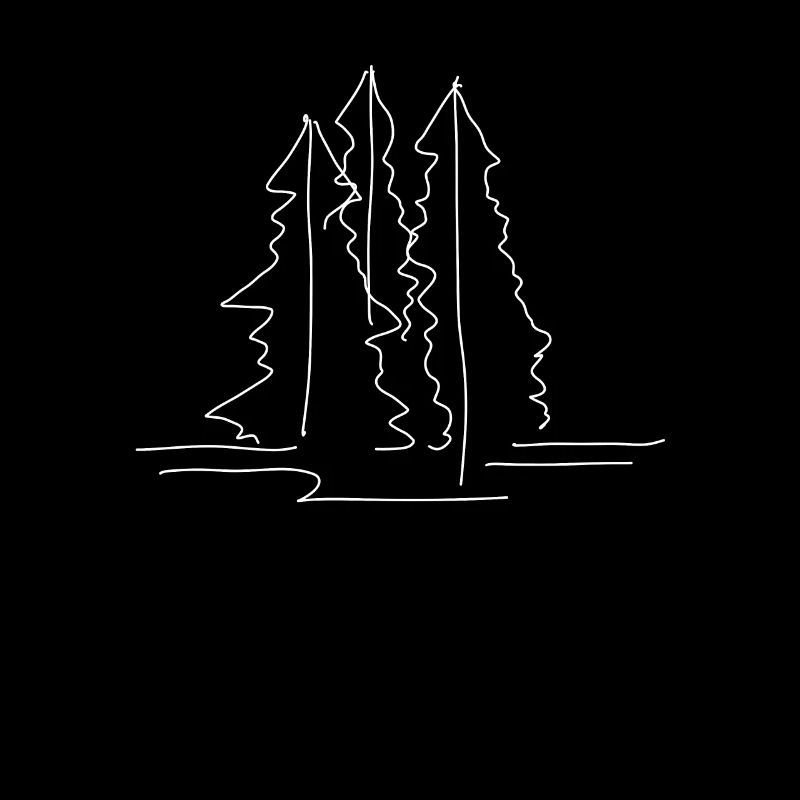 Tree Forest Lineart