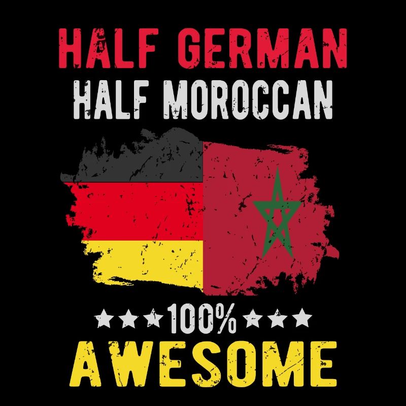 Half German half Moroccans