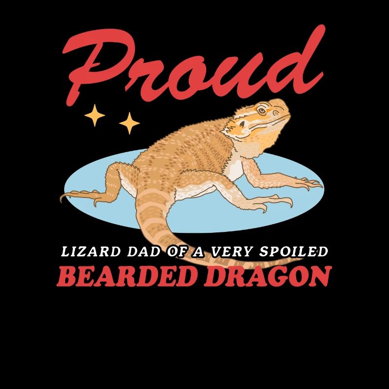 Bearded Dragon Dad Bearded Reptiles Gift