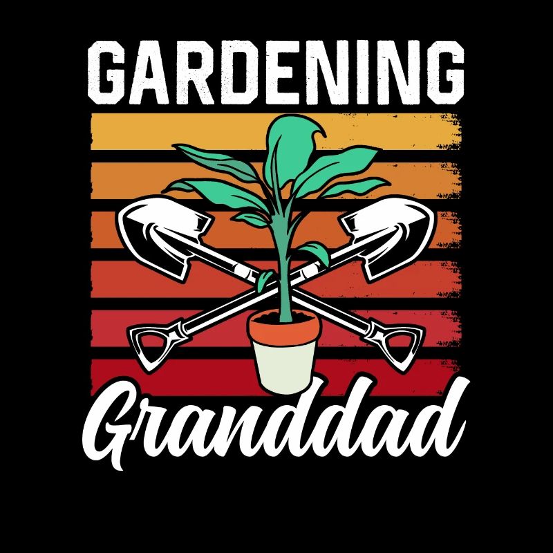 Gartenarbeit Großvater Garten Opa Gärtner