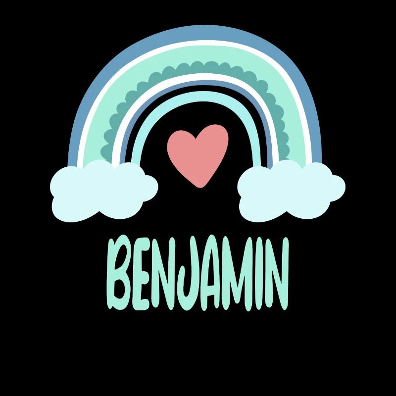 Benjamin Name Rainbow Baby