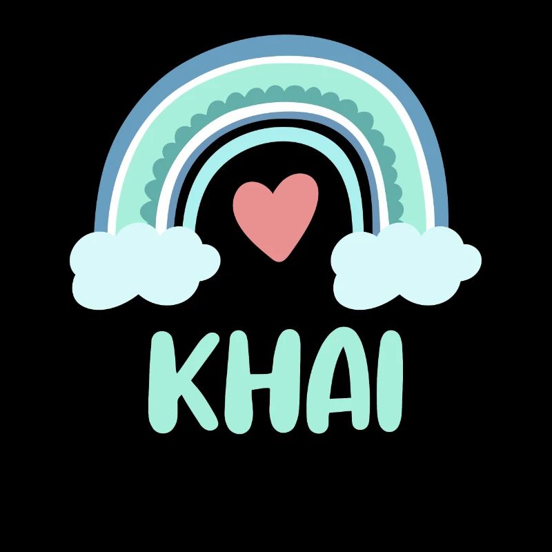 Khai Name Regenbogen Baby