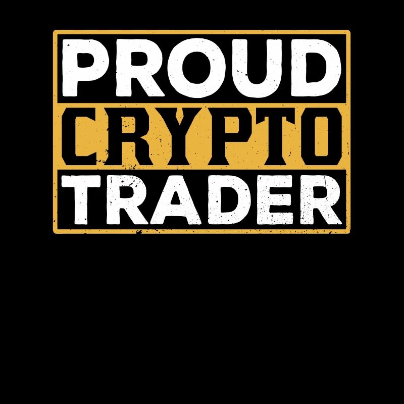 Stolzer Krypto Trader Traden Crypto Trading