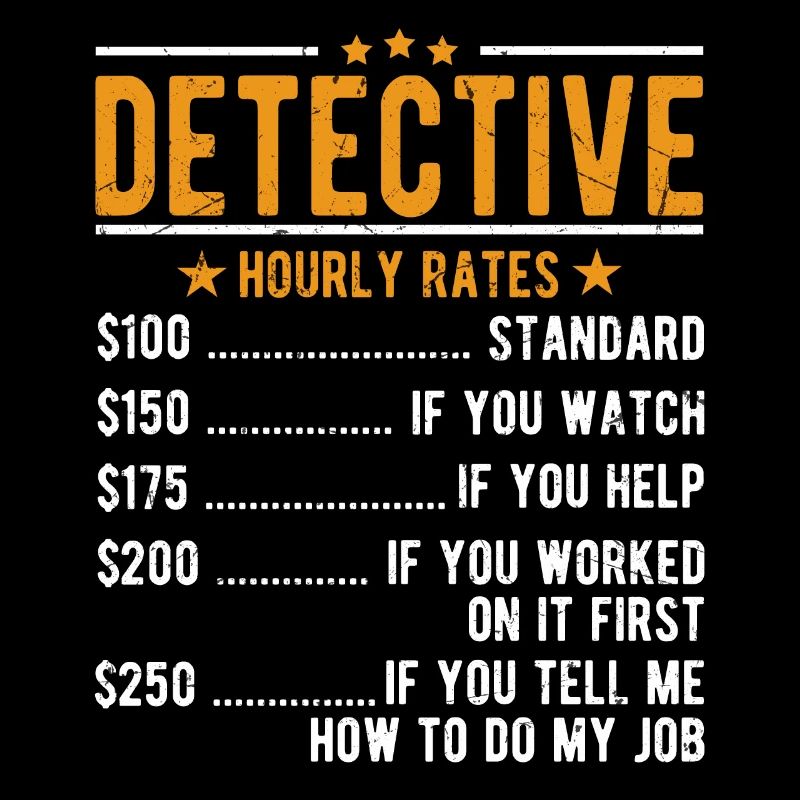 Salaire horaire de détective