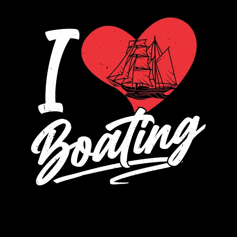 Ich Liebe Bootfahren Segelboot Yacht Schiff Boot