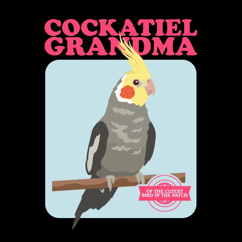 Nymphensittich Oma | Vogelbesitzer Geschenk