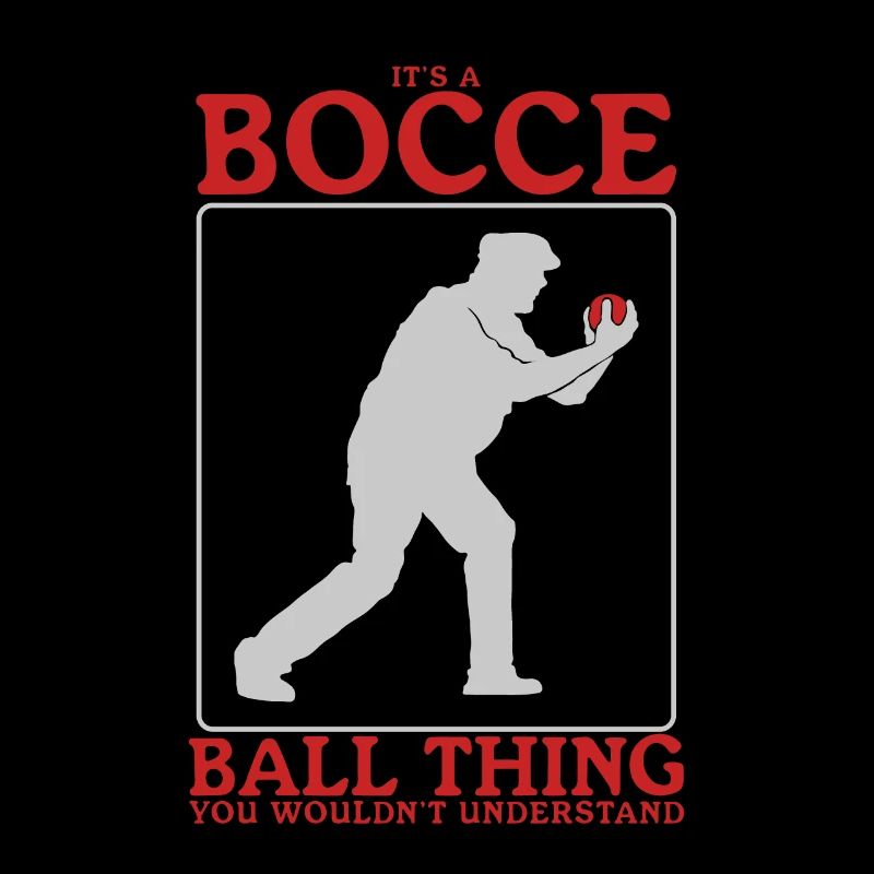 Bocce Bocce | Boccia Player Boules Gift