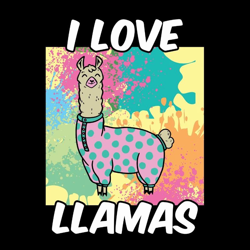 Ich Liebe Lamas Llama Tier Lama Sprüche