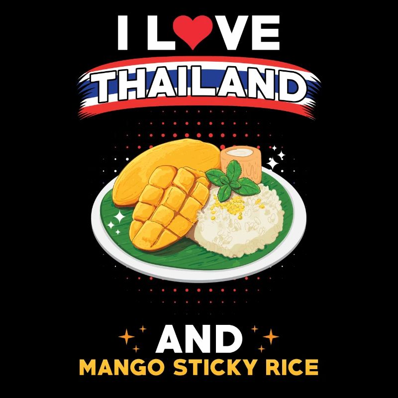 Mango Sticky Rice Thailand Thai Cuisine