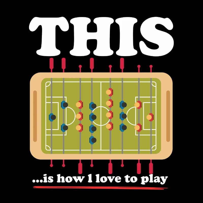 Tischfußball Tischkicker Kickern Krökeln Geschenk
