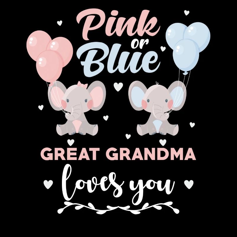 Rosa Oder Blauer Urgroßmutter Elefant