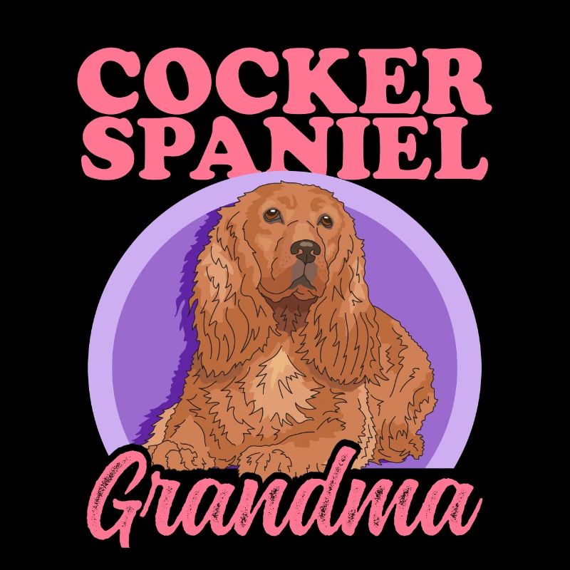 Cocker Spaniel Oma Hunde Cockerspaniel Geschenk