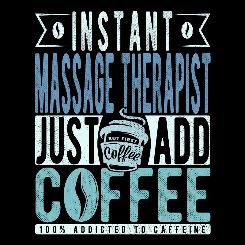 Instant-Massagetherapeut fügen Sie einfach Kaffee hinzu