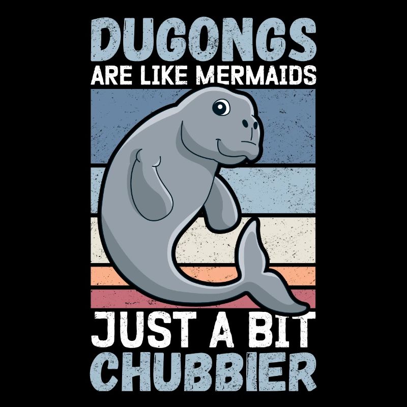 Dugong Pig Forktail Manatee Gift