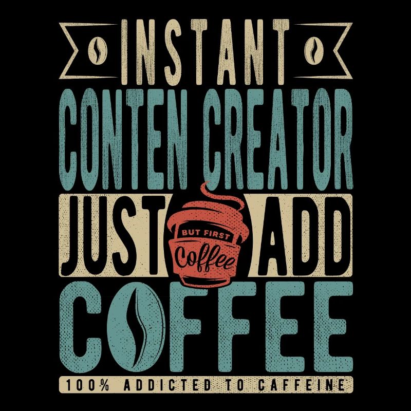 Instant Conten Creator Fügen Sie einfach Kaffee hinzu