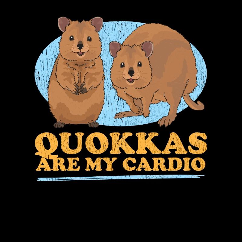 Quokka Kangaroos Cadeau de kangourou à queue courte