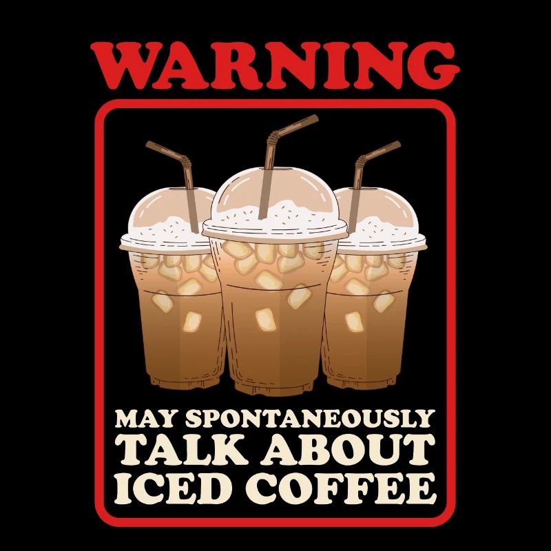Eiskaffee Kaffeeliebhaber Iced Coffee Geschenk