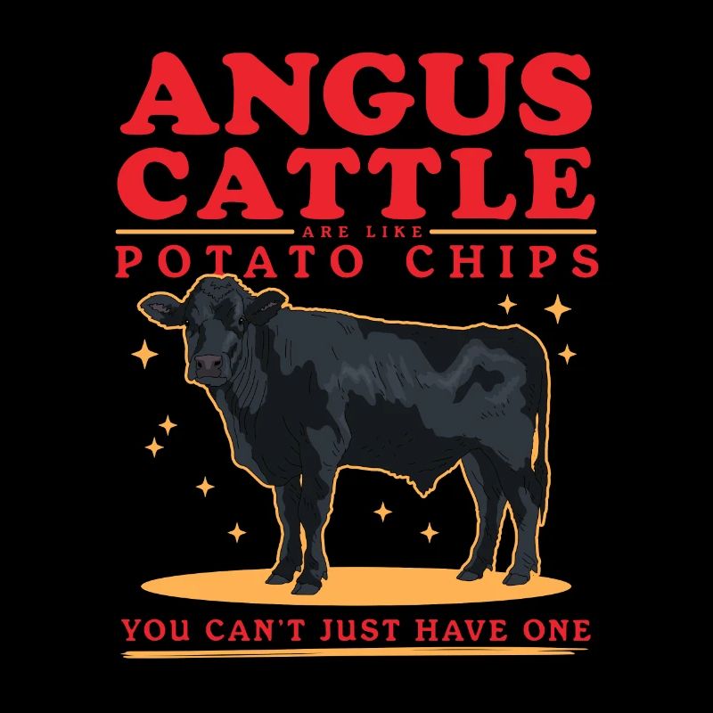 Angusrind Aberdeen Angus Aberdeenrind Geschenk