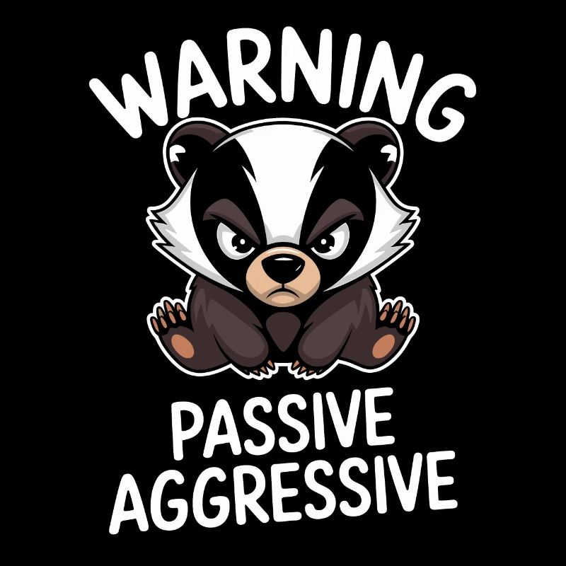 Warning Passive Aggressive Dachs