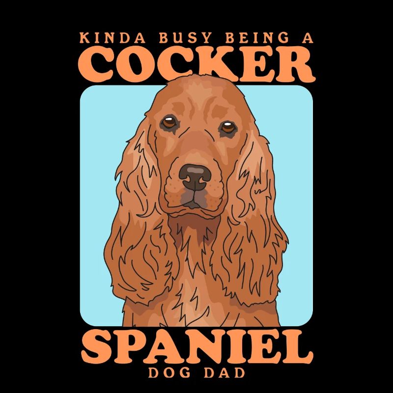 Cocker Spaniel Dad Cocker Spaniel Cadeau