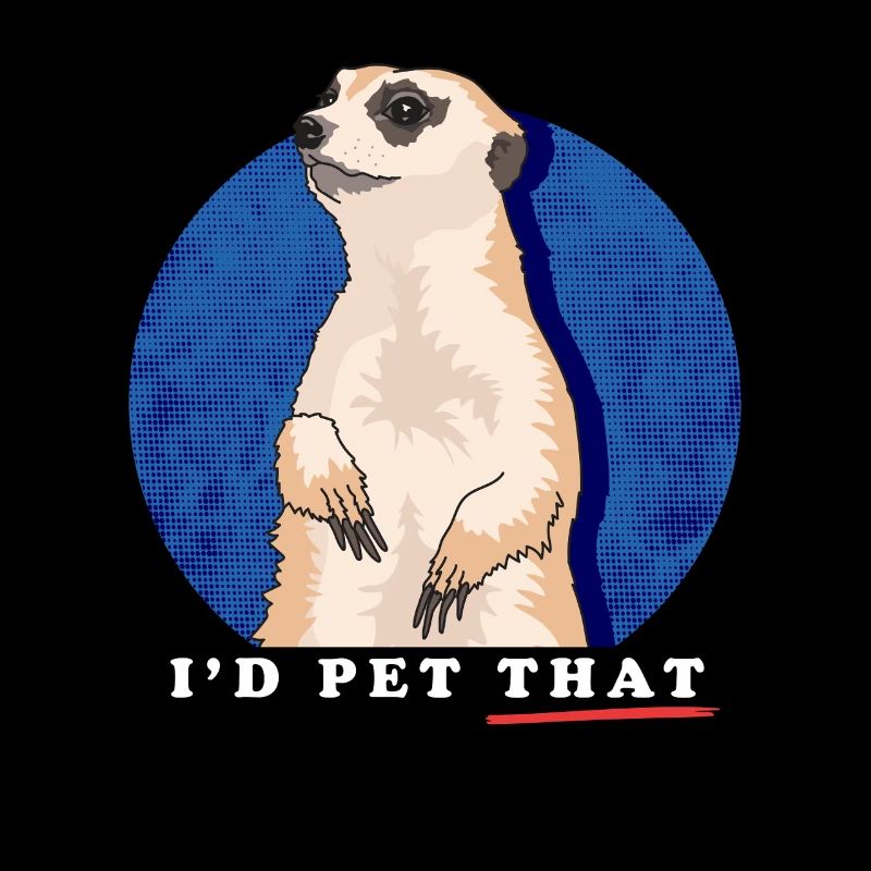 Erdmännchen lustige Erdmännchen Geschenk