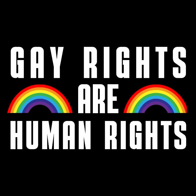 Human Rights Rainbow Gift Queer LGBT