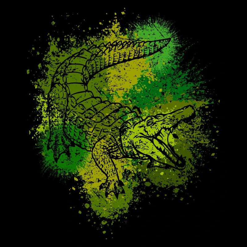 Crocodile Aligator predator reptile gift