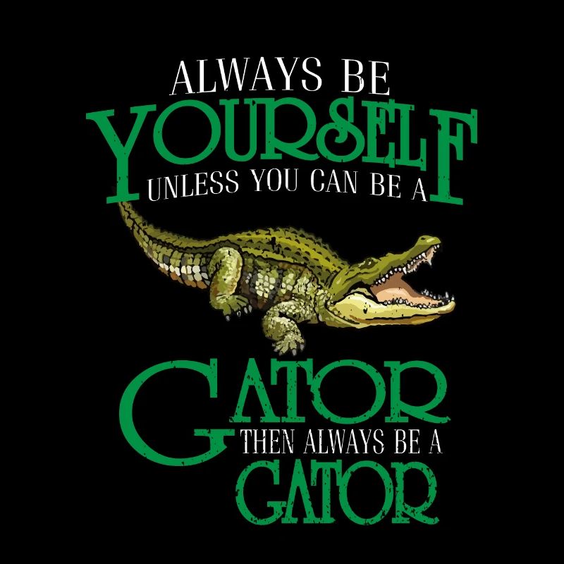 Crocodile Aligator predator reptile gift