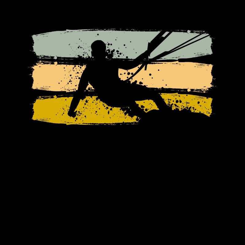 Kiteboard kiteboarding