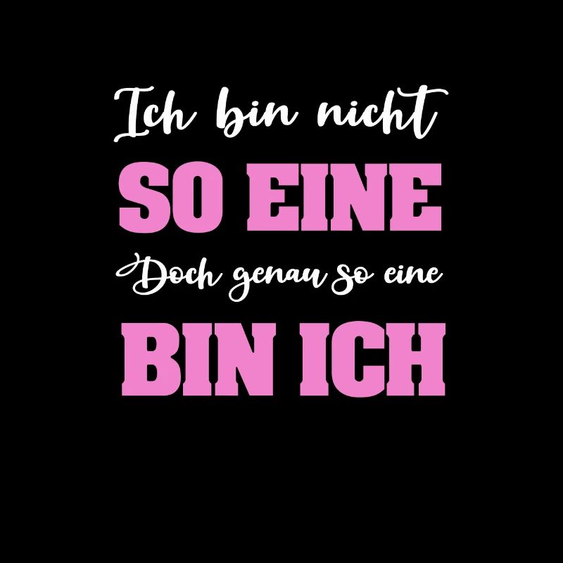 BIN NICHT SO EINE DOCH GENAU SO EINE BIN ICH RAP