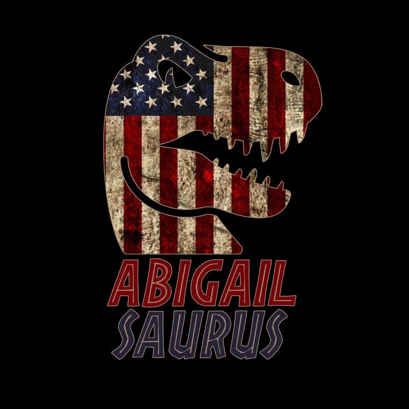 Patriotique Abigail Dinosaure Abigailsaurus