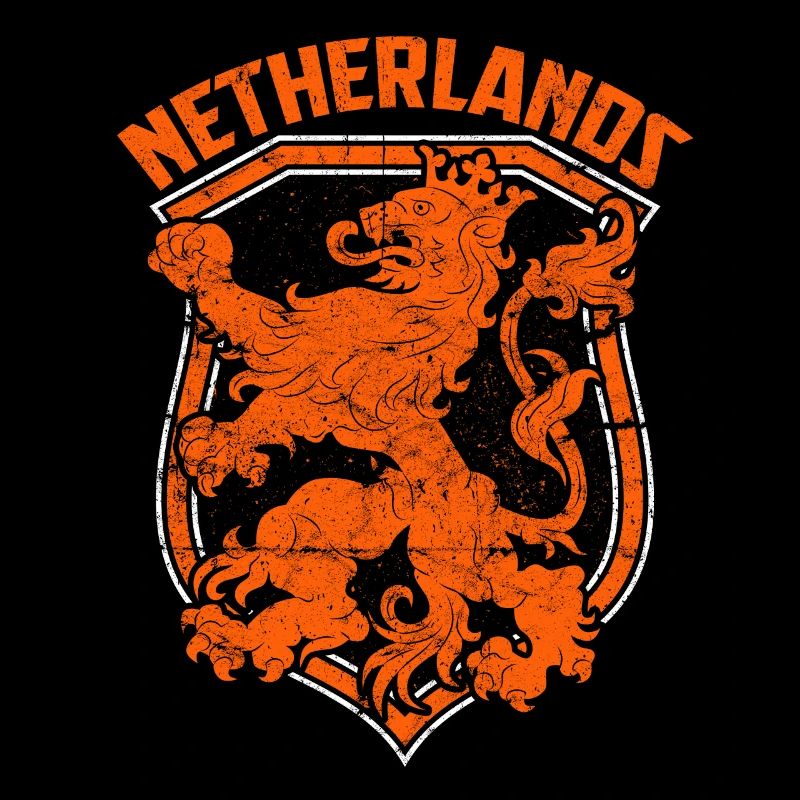 Pays-Bas Tshirt Hollande Amsterdam Cadeau Drapeau