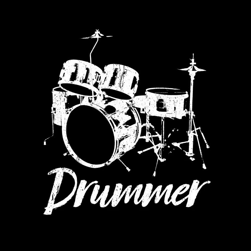 Drums Gift Drumset Musicians Drumline Band