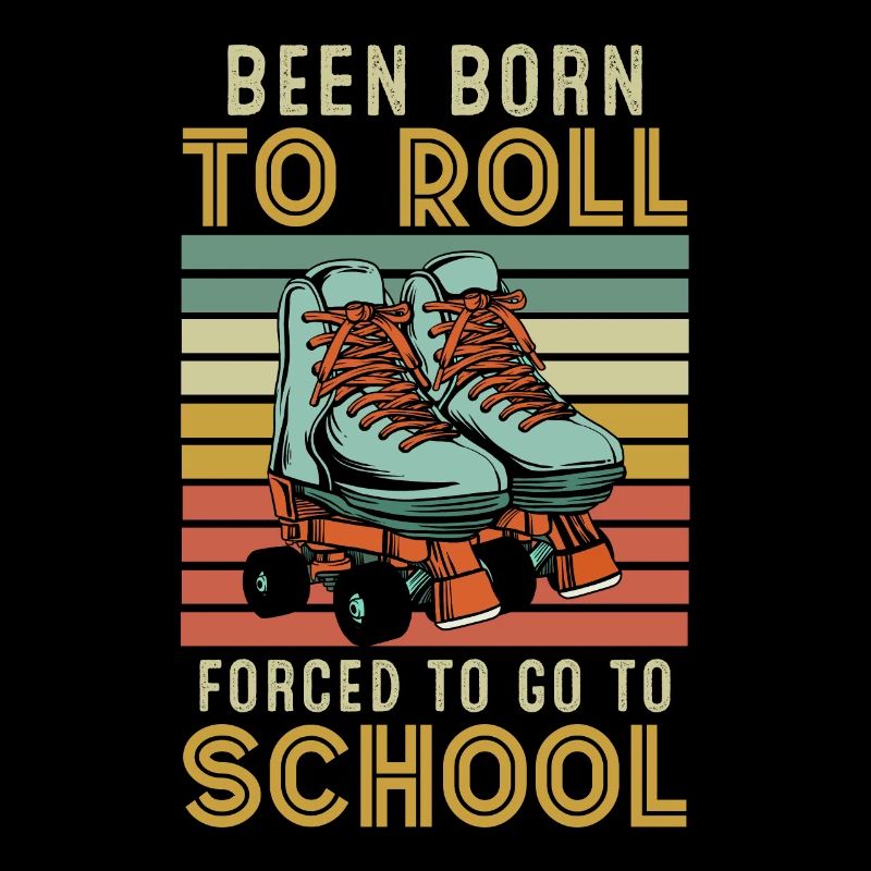 Inline Skate Cadeau Rollskates Roller 70s