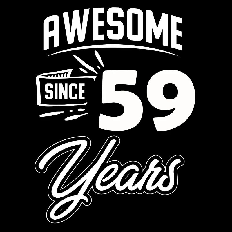 59th Birthday Gift Birthday Year
