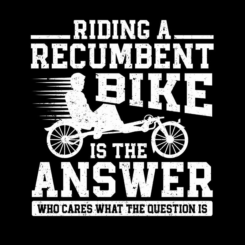 Vélo couché Cycliste couché