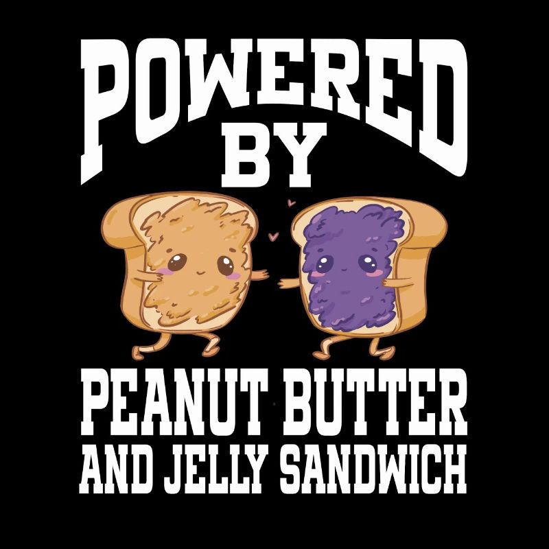 Alimenté par le beurre de cacahuète et le sandwich à la gelée