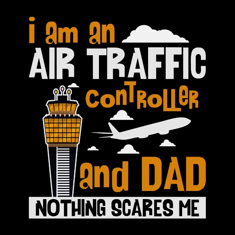 Aviator flying air traffic controller aircraft